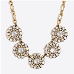 J. Crew Layered Circle Statement Necklace